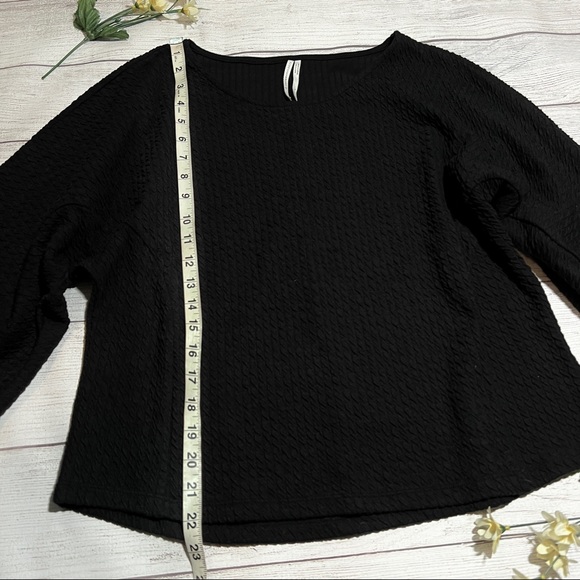 Anthropologie Arya Textured Puffed Sleeve Top - Picture 13 of 16